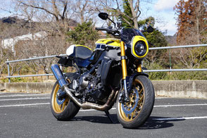 XSR900 2022+ タンクカバー - FUNNY'S CUSTOM SERVICE