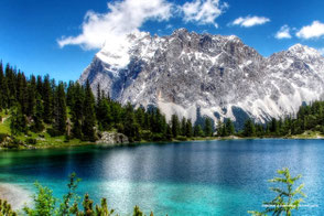 Zugspitze und Seebensee