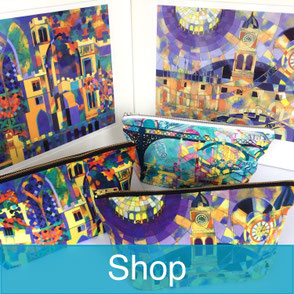 Pam Smart vibrant art