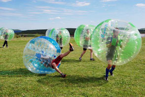 Bubble Soccer Fußball Teamevent Firmenevent Teambuilding Frankfurt Bumper Ball