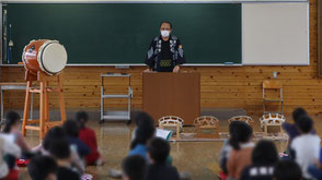 森小学校での出前講座の画像2