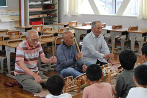 令和6年度・令和6年度・森小学校でお囃子指導の画像11