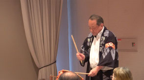 副会長笛披露「交通安全協会」森地区支部表彰式にての画像4