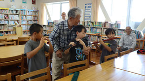 令和7年度・森小学校でお囃子指導の画像9