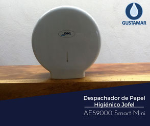 DISPENSADOR DE PAPEL HIGIÉNICO INSTITUCIONAL JOFEL  MINI SMART AE59000