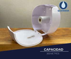 CAPACIDAD DEL DESPACHADOR DE PAPEL HIGIÉNICO FORTE MAXI FH12W 