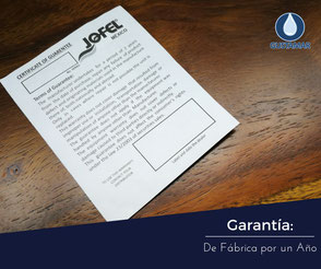 GARANTÍA DEL DESPACHADOR DE PAPEL HIGIÉNICO INSTITUCIONAL JOFEL MAXI ALTERA PH52310