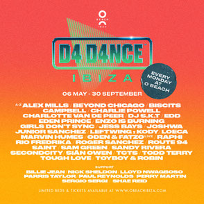 D4 D4nce O Beach Ibiza