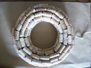 DIY een kurkenkrans maken