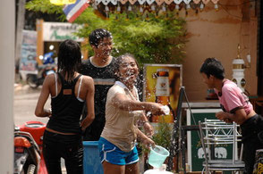 Songkran Festival in Thailand