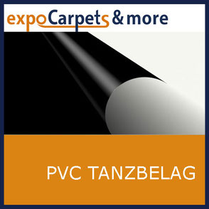 PVC Tanzbelag beidseitig verwendbar von expoCarpets & more