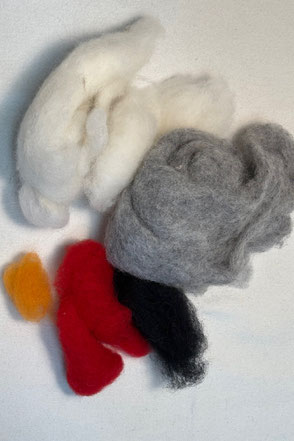 Wolle, Anleitung, Pinguin, Filzanleitung, Filz, Filztiere, Tutorial, DIY, Wolle