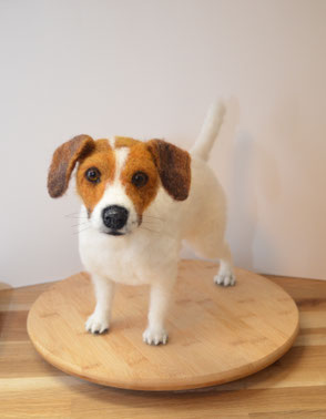 Filzhund, Filzhunde, Skulptur, Filz, Filzskulptur