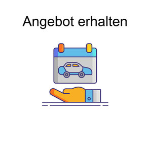 Angebot erhalten - Auto im Kalender 