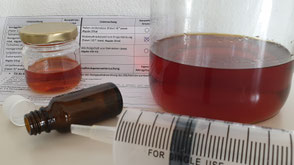 In Alkohol gelöster Propolis