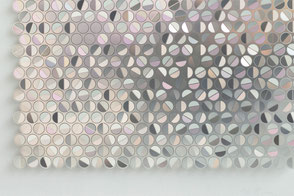 A detail of Coins Panel from POP Collection by Caino Design