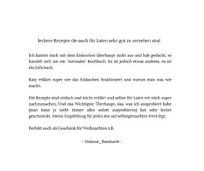 Feedback zum Buch "Katys süße Verführung"