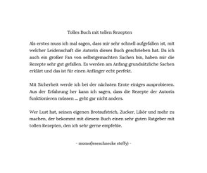 Feedback zum Buch "Katys süße Verführung"