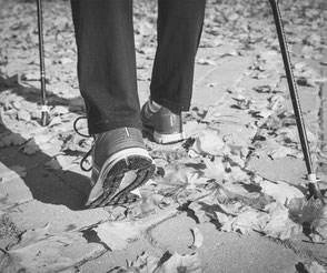 Nordic Walking in Biberstein, raus in die Natur mit Vita-Fit in Hunzenschwil