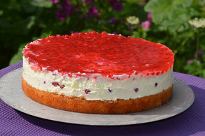sabines kuchenparadies himbeer-käse-sahne-torte