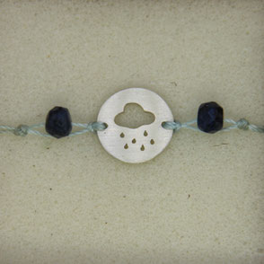 nuage argent et azurite