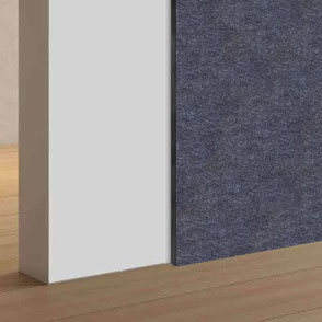 complexma - Wandverkleidung – Raumteiler – Schiebetür