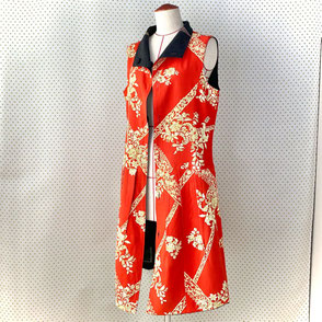 着物リメイクジャンパースカート - 有頂天洋裁店