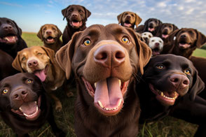 Hundegruppe Labradore