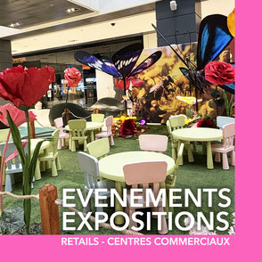 expositions centres commerciaux évènements centres commerciaux France Belgique suisse Luxembourg 