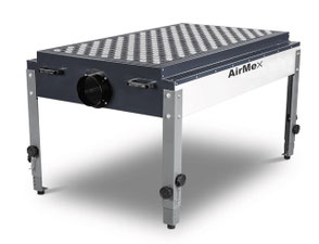 AT-1300 Staubabsaugung – Absaugtisch für Handwerk AirMex Rosenheim