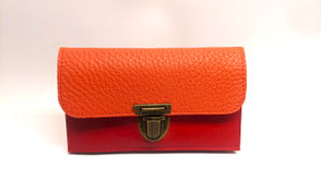 Börse orange/rot 50,00 €