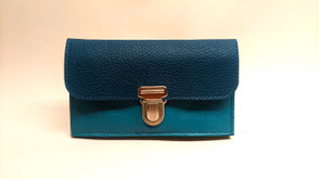 Börse blau/türkis 50,00 €