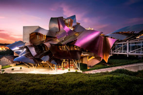 Architektur des Hotels von Frank O. Gehry