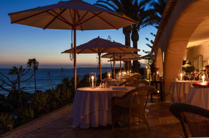 Villa Joya Restaurant mit Meerblick