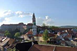 Anreisestopp in Cesky Krumlov.