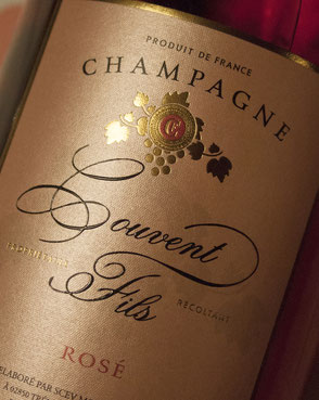 Cuvée signature du champagne Couvent Fils