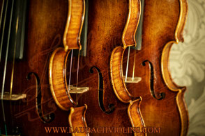 Laubach workshop fine violins  model 888 V antique