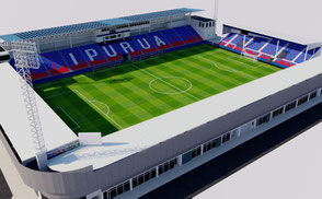 Estadio Ipurua - Eibar la liga santander spain real sociedad guipuzcoa euskadi futbol football soccer