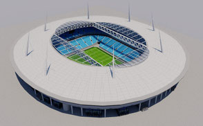 Krestovsky Stadium - Saint Petersburg - Russia 2018 world cup football soccer