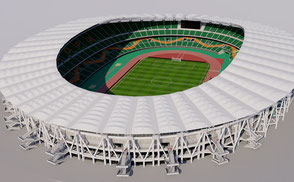 Ogasayama Sports Park Ecopa - Japan stadium VR / AR / low-poly 3D ModelsExteriorStadiumSapporo Dome - Japan VR / AR / low-poly 3d model stade stadion football soccer rugby world cup 2020 2019 