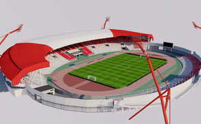 Bahrain National Stadium 3d model render ar vr virtual ready augmented reality bahrein kingdom cup gulf persian 3d model bahrein 3d city riffa