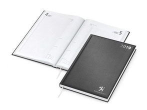 Buchkalender | Terminplaner PAZIFIK - DIN A5 mit Register - individuell gestaltbares Cover 