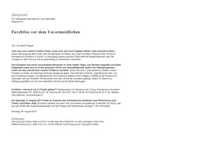 Pressetext, Ausstellung furchtlos, Krematorium Nordheim, Zürich, Marianne Iten Thürig