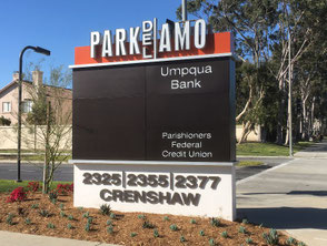 Monument Signs in Los Angeles