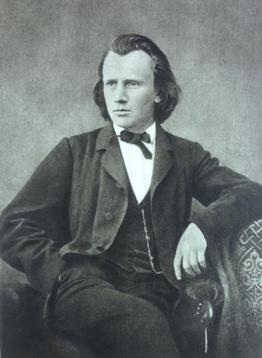 Johannes Brahms (um 1866) | Quelle: Wikipedia