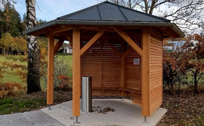 Gartenhäuser aus Holz und Freisitze © CASA VARIO GmbH - Holzhäuser und Individuelles aus Holz 