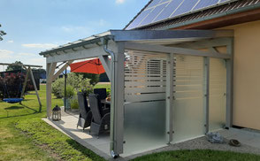 Pergola aus Holz © CASA VARIO GmbH - Holzhäuser und Individuelles aus Holz 