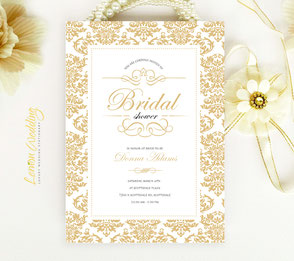 Inexpensive bridal shower invitations