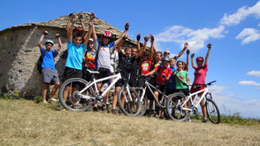 activités VTT vélo groupe Hérault Languedoc Occitanie Salagou