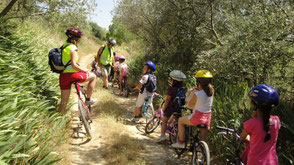 Projet scolaire Vélo à l'école vtt salagou Hérault 